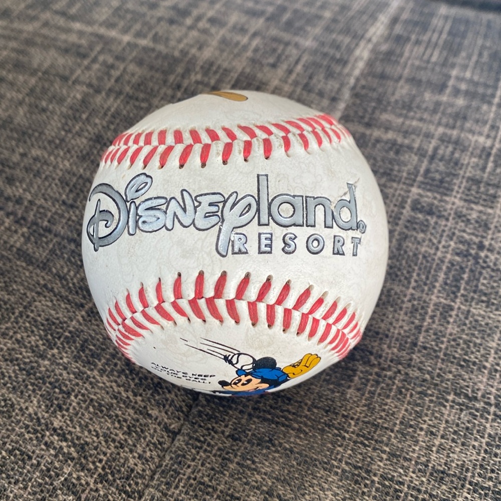 Rare Disneyland resort baseball vintage